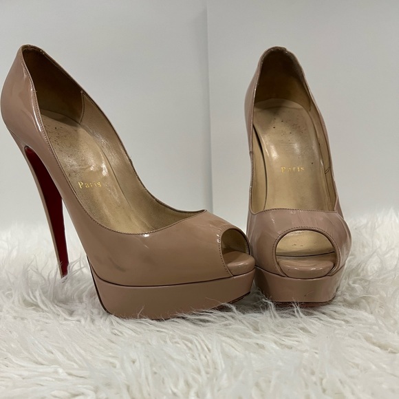 Christian Louboutin Lady Peep 150 Patent Calfskin - Picture 2 of 5